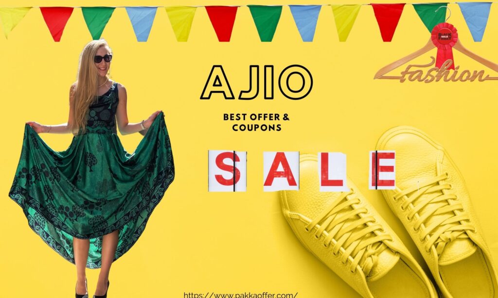 Ajio Coupons - 60% OFF Coupon Codes | Discount Offers 2022