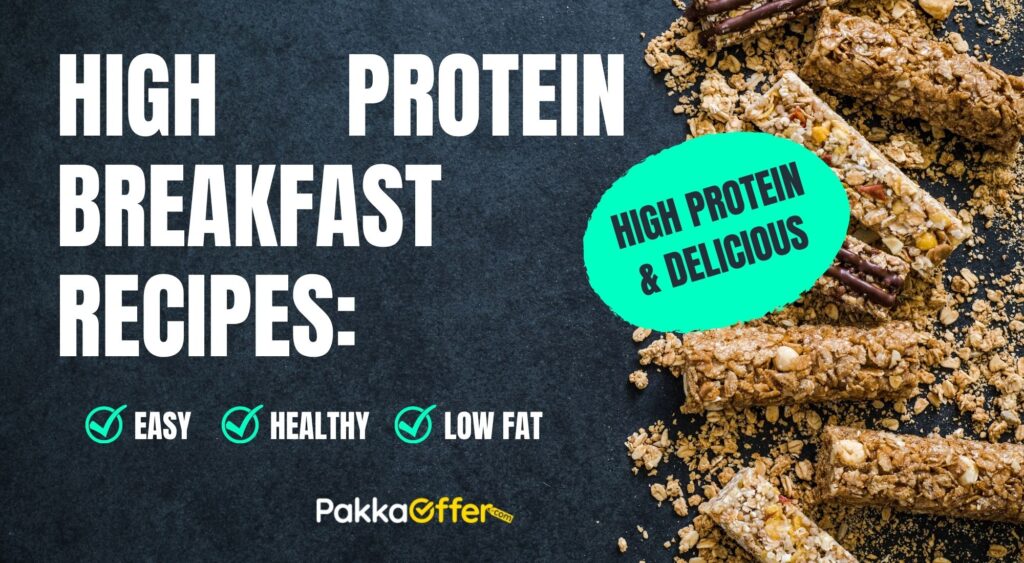 High protein breakfast recipes: