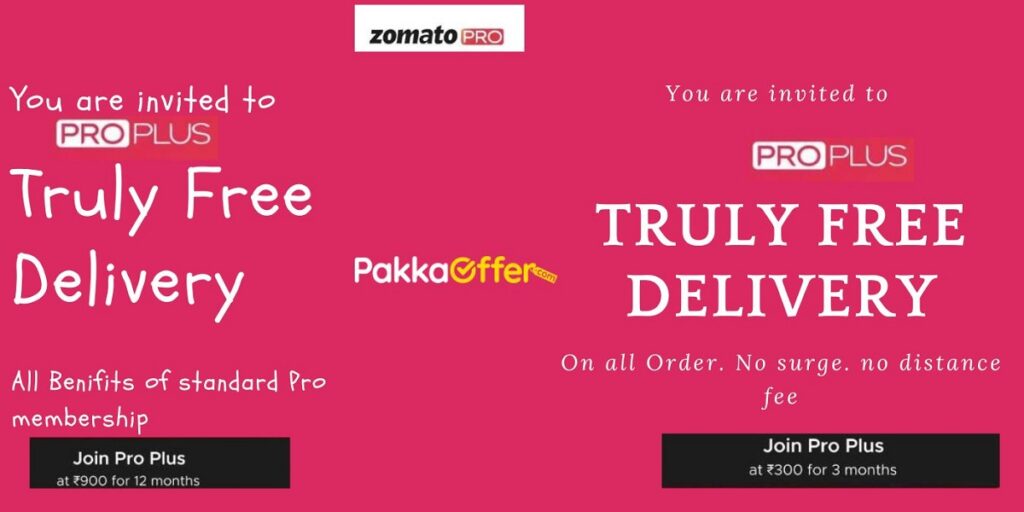 Zomato Annual Pro Membership?