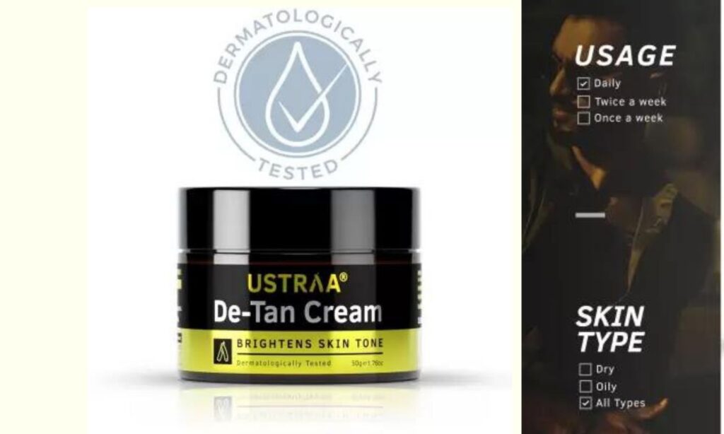 Ustraa De-Tan Cream For Men: