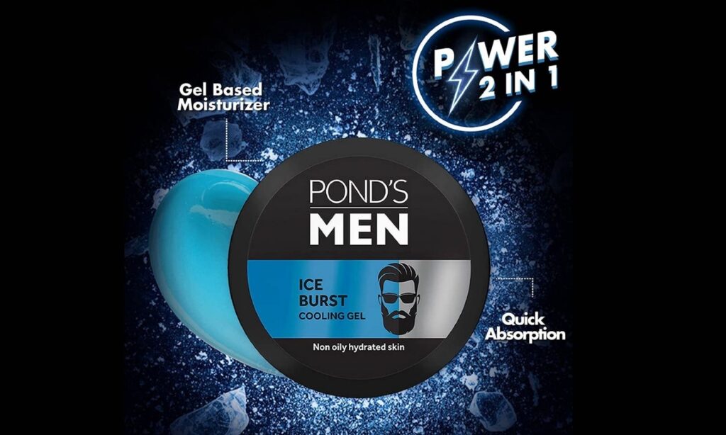 Pond’s Men Ice Burst Cooling Face Gel: