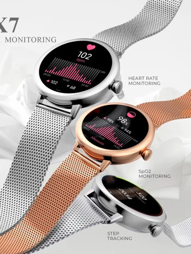 beatXP Eva: Stylish Smartwatch with Metal & Calls for Women