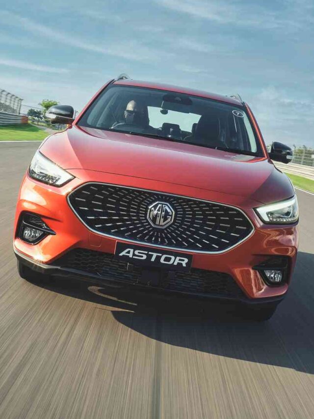 MG Astor launched Price at Rs. 9.98 lakh